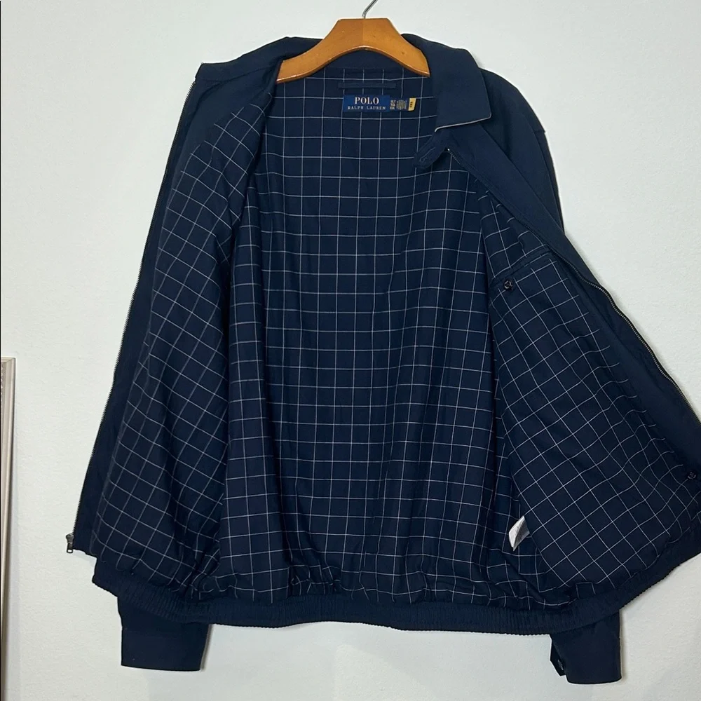 Polo Ralph Lauren Navy Bi-Swing Zip Jacket Harrington XL